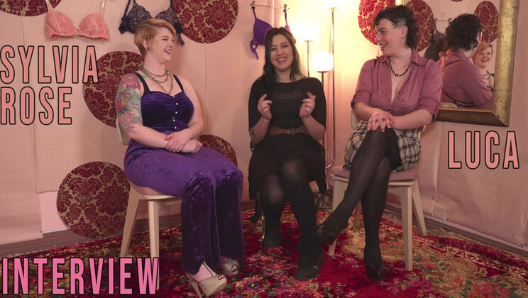 [Girls Out West] - Luca &amp; Sylvia Rose - Bra Fitting Interview ⭐️ Gr...